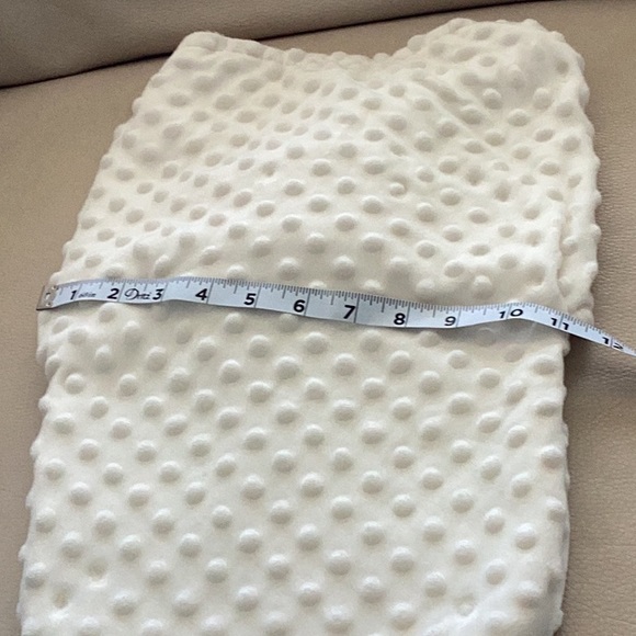 Petite L’Amour swaddle wrap ivory off white with lion embroidered very soft - Picture 9 of 14